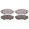 Advics 01-96 Hyun Elantra/04-99 Sonata:Front Disc Brake Pad, Ad0700 AD0700 - alternate 1